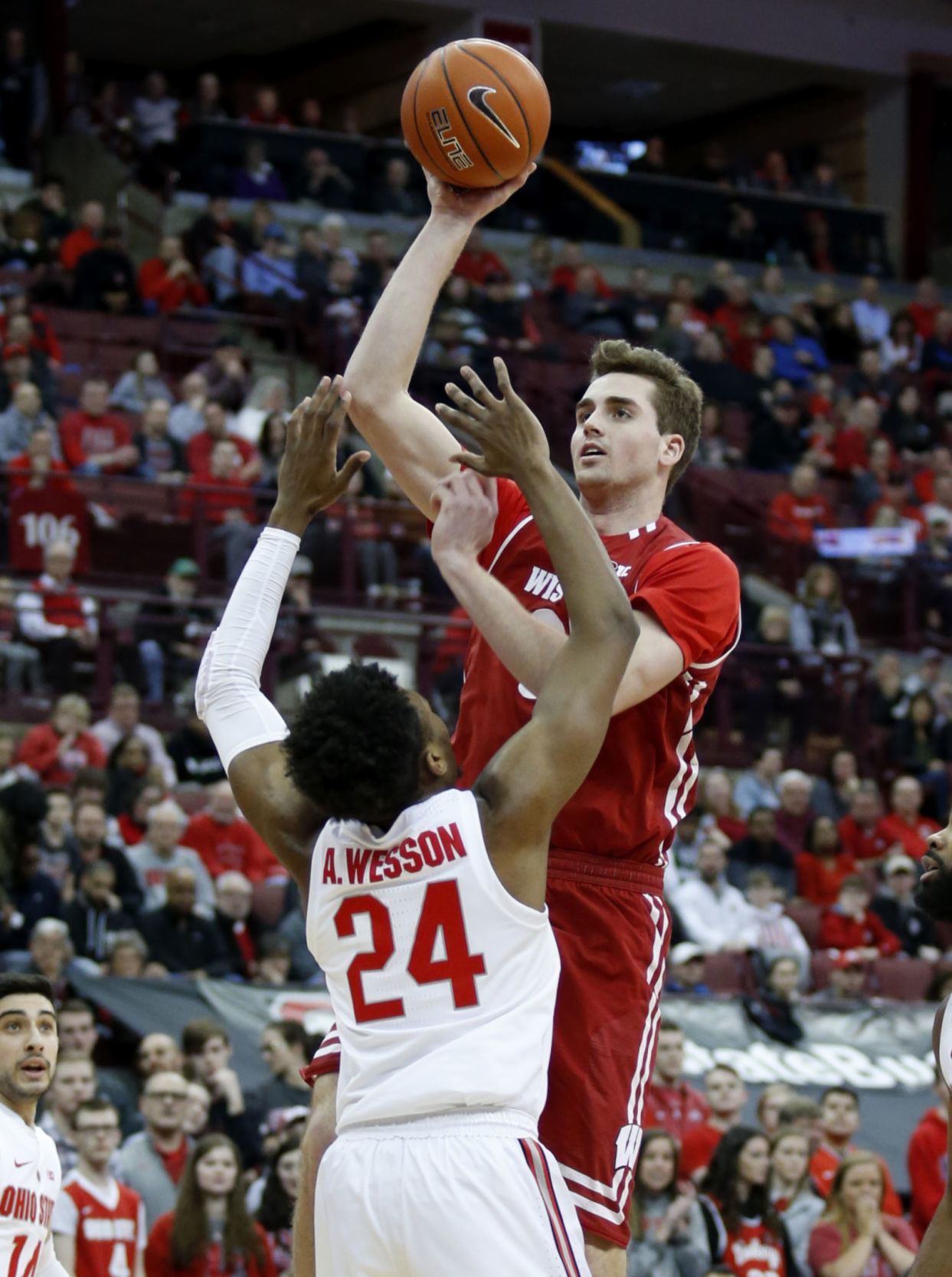 Badgers 73, Buckeyes 67 (OT)